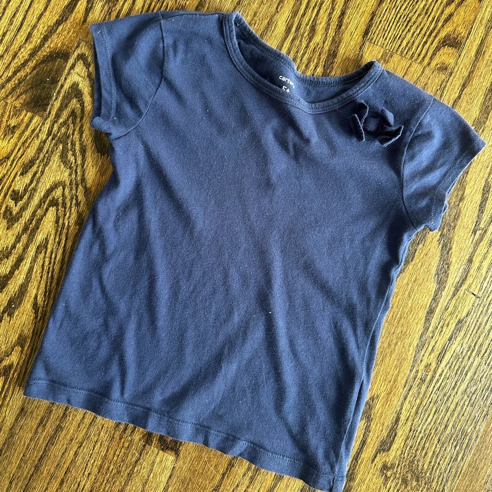 Little Girl 5T Shirt with Bow